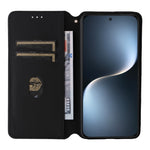 For Honor Magic7 5G Wallet Case Rhombus Imprinted Leather Phone Cover