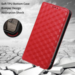 For Honor Magic7 5G Wallet Case Rhombus Imprinted Leather Phone Cover