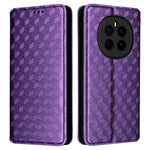 For Honor Magic7 5G Wallet Case Rhombus Imprinted Leather Phone Cover