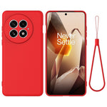 OnePlus 13-skal med flytande silikon och bakstycke med handrem