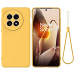 OnePlus 13-skal med flytande silikon och bakstycke med handrem