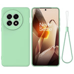 OnePlus 13-skal med flytande silikon och bakstycke med handrem
