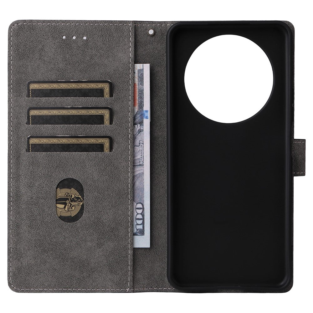 Til Honor X9c Smart 5G / X60 5G Wallet Cover RFID-blokering PU-læder Cover Stand View