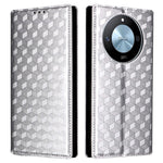 For Honor X9c Smart 5G / X60 5G Wallet Case Rhombus Imprinted Leather Phone Cover