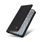 YIKATU For Xiaomi Redmi Note 14 4G (163.25mm) Phone Cases  Magnetic Closure PU Leather Mobile Cover