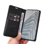 YIKATU For Xiaomi Redmi Note 14 4G (163.25mm) Phone Cases  Magnetic Closure PU Leather Mobile Cover