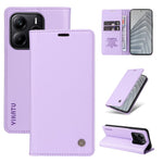YIKATU For Xiaomi Redmi Note 14 4G (163.25mm) Phone Cases  Magnetic Closure PU Leather Mobile Cover
