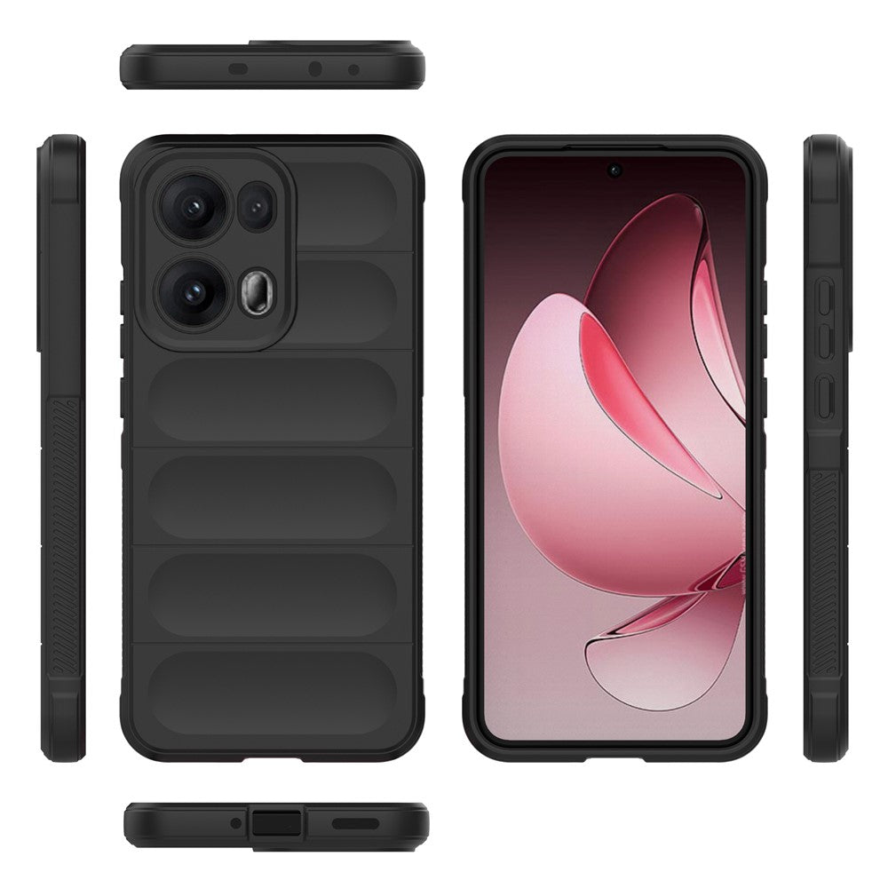 Til Oppo Reno13 Pro 5G Cover Anti-fald Blød TPU Robust Telefon Bagcover