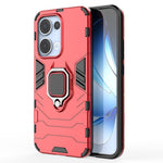 For Oppo Reno13 5G (Global) Case PC + TPU Protective Phone Cover with Ring Kickstand