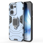 For Oppo Reno13 5G (Global) Case PC + TPU Protective Phone Cover with Ring Kickstand