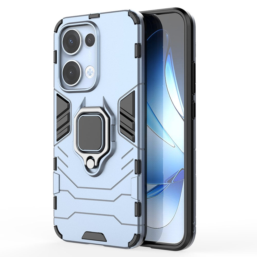 For Oppo Reno13 5G (Global) Case PC + TPU Protective Phone Cover with Ring Kickstand