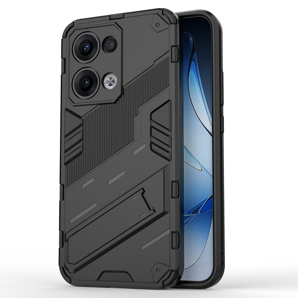 Oppo Reno13 5G (Global) Skal PC + TPU Stötsäkert mobilskal med Stöd