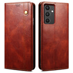 For Samsung Galaxy A13 4G / 5G Case Crazy Horse Texture Waxy Leather Wallet Stand Phone Cover