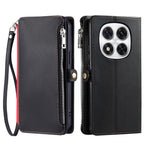 Leather Case for Xiaomi Redmi Note Note 14 Pro+ 5G / 14 Pro 5G / Poco X7 5G TPU+PU Wallet Phone Cover with Straps