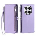 Lædercover til Xiaomi Redmi Note Note 14 Pro+ 5G / 14 Pro 5G / Poco X7 5G, TPU+PU, pungcover med remme