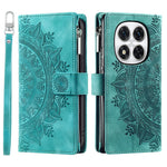 Wallet Case for Xiaomi Redmi Note 14 Pro+ 5G / 14 Pro 5G / Poco X7 5G PU Leather Phone Cover Mandala Flower Pattern
