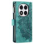 Wallet Case for Xiaomi Redmi Note 14 Pro+ 5G / 14 Pro 5G / Poco X7 5G PU Leather Phone Cover Mandala Flower Pattern