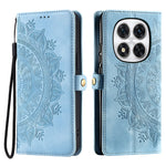 Wallet Case for Xiaomi Redmi Note 14 Pro+ 5G / 14 Pro 5G / Poco X7 5G Leather Phone Cover Skin Feel Totem Imprinted