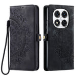 Wallet Case for Xiaomi Redmi Note 14 Pro+ 5G / 14 Pro 5G / Poco X7 5G Leather Phone Cover Skin Feel Totem Imprinted
