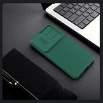 NILLKIN Camshield Pro Series for Samsung Galaxy S25+ Case PC + TPU Slide Camera Lid Phone Cover