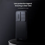 NILLKIN Camshield Pro Series for Samsung Galaxy S25+ Case PC + TPU Slide Camera Lid Phone Cover