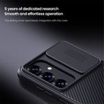 NILLKIN Camshield Pro Series for Samsung Galaxy S25+ Case PC + TPU Slide Camera Lid Phone Cover