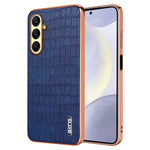 AZNS For Samsung Galaxy A56 5G Case Electroplating Crocodile Texture PU + TPU Phone Cover