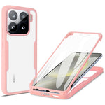 for Xiaomi 15 Case Acrylic + TPU Clear Phone Cover with PET Screen Film