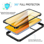 for Xiaomi 15 Case Acrylic + TPU Clear Phone Cover with PET Screen Film