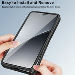 for Xiaomi 15 Case Acrylic + TPU Clear Phone Cover with PET Screen Film