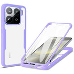 for Xiaomi 15 Case Acrylic + TPU Clear Phone Cover with PET Screen Film
