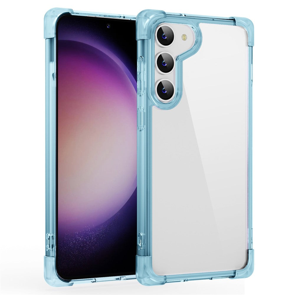 For Samsung Galaxy S23+ Case Reinforced Corners TPU + Acrylic Clear Phone Back Cover