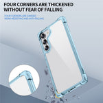 For Samsung Galaxy S23+ Case Reinforced Corners TPU + Acrylic Clear Phone Back Cover