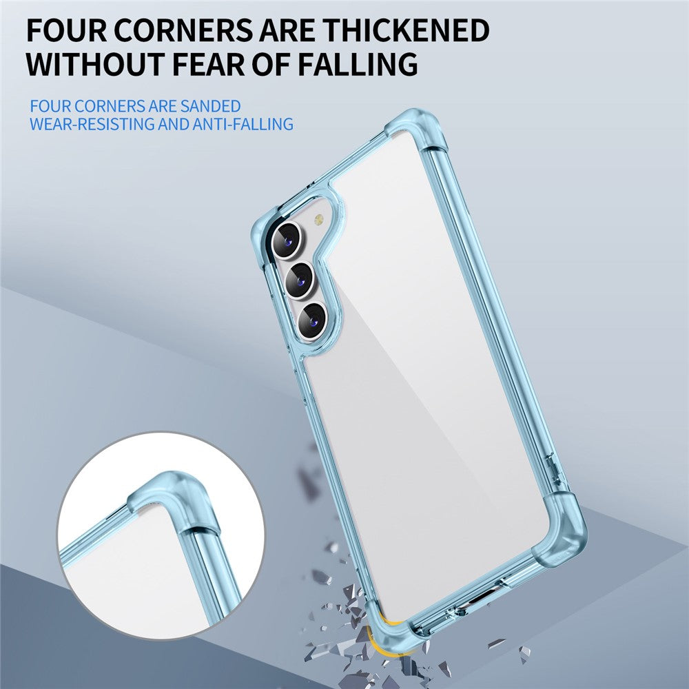 For Samsung Galaxy S23+ Case Reinforced Corners TPU + Acrylic Clear Phone Back Cover