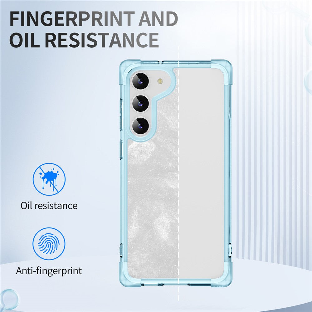 For Samsung Galaxy S23+ Case Reinforced Corners TPU + Acrylic Clear Phone Back Cover