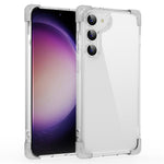 For Samsung Galaxy S23+ Case Reinforced Corners TPU + Acrylic Clear Phone Back Cover