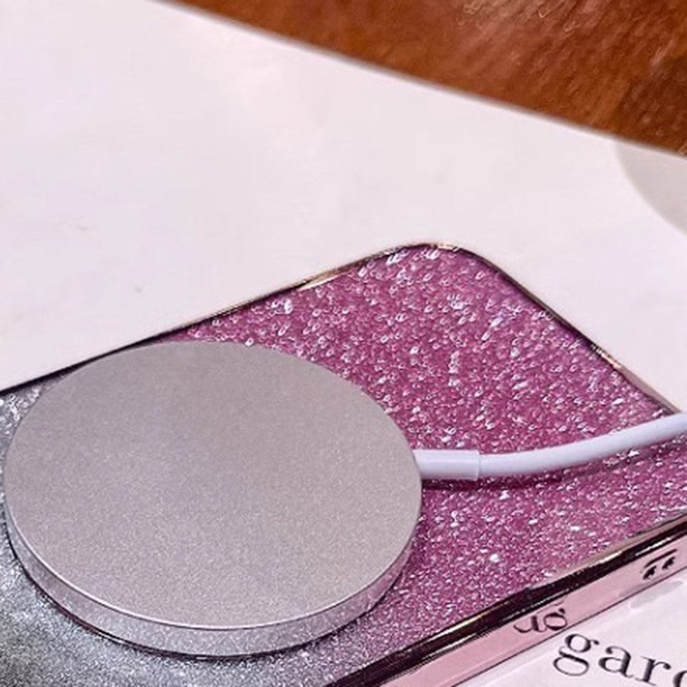 For Samsung Galaxy A34 5G Magnetic Case Electroplated Gradient Glitter TPU Phone Cover