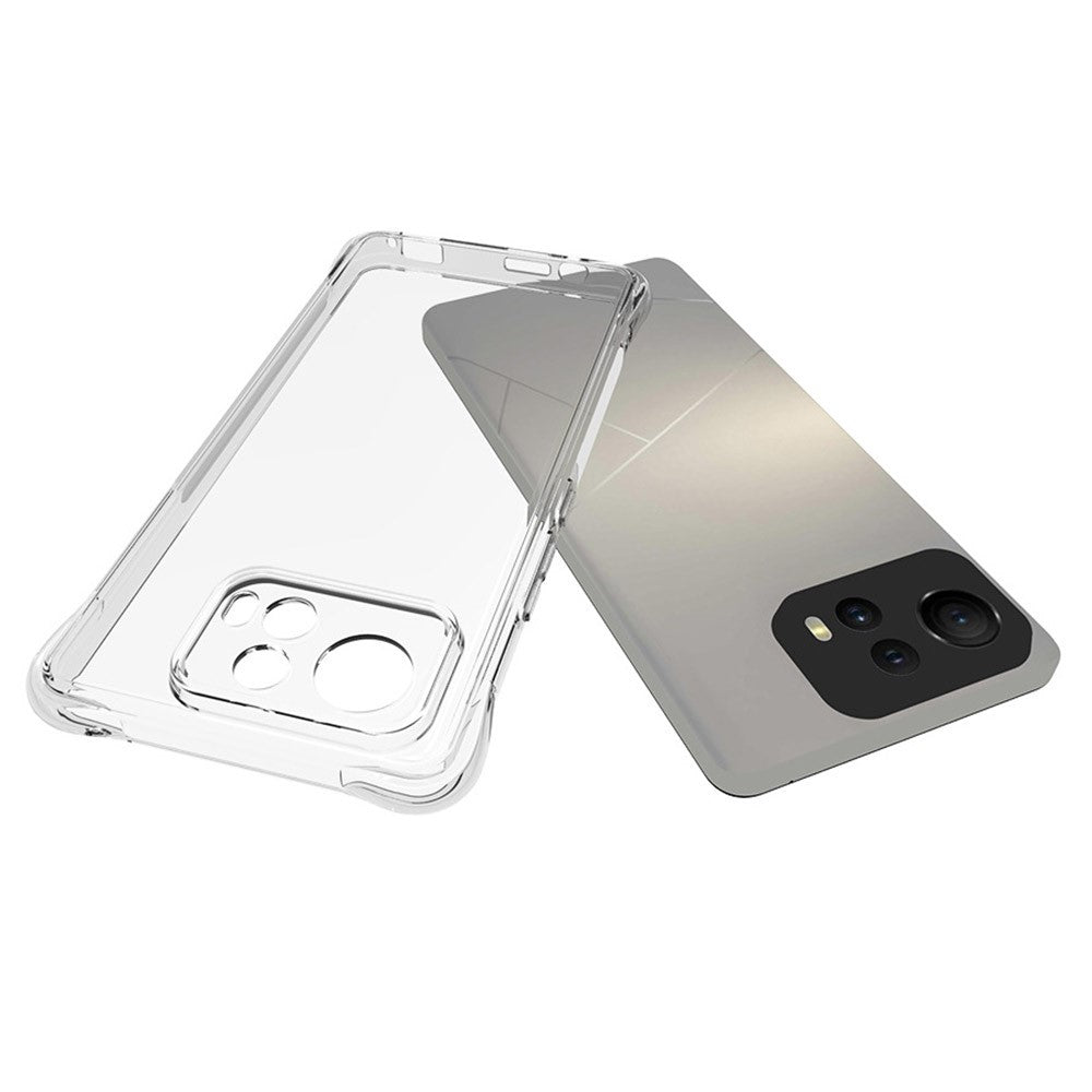 Til Asus Zenfone 12 Ultra 5G TPU-telefoncover Skridsikkert Transparent Mobiltelefoncover