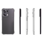 Til Oppo Reno13 Pro 5G TPU Telefoncover Skridsikkert Gennemsigtigt Mobiltelefoncover