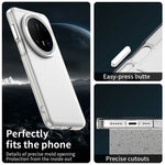 For Huawei Mate 70 Pro / 70 Pro+ Case PC+TPU+PET Matte Anti-Drop Phone Back Cover