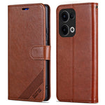 AZNS For Oppo Reno13 5G (Global) Case Anti-Scratch PU Leather Stand Wallet Phone Cover