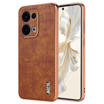 AZNS For Oppo Reno13 5G (Global) Case Electroplating Crocodile Texture PU + TPU Phone Cover