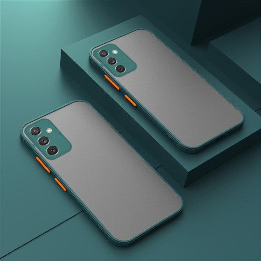 Til Samsung Galaxy A16 5G / 4G Cover TPU + PC Mat Anti-fald Telefonbagside