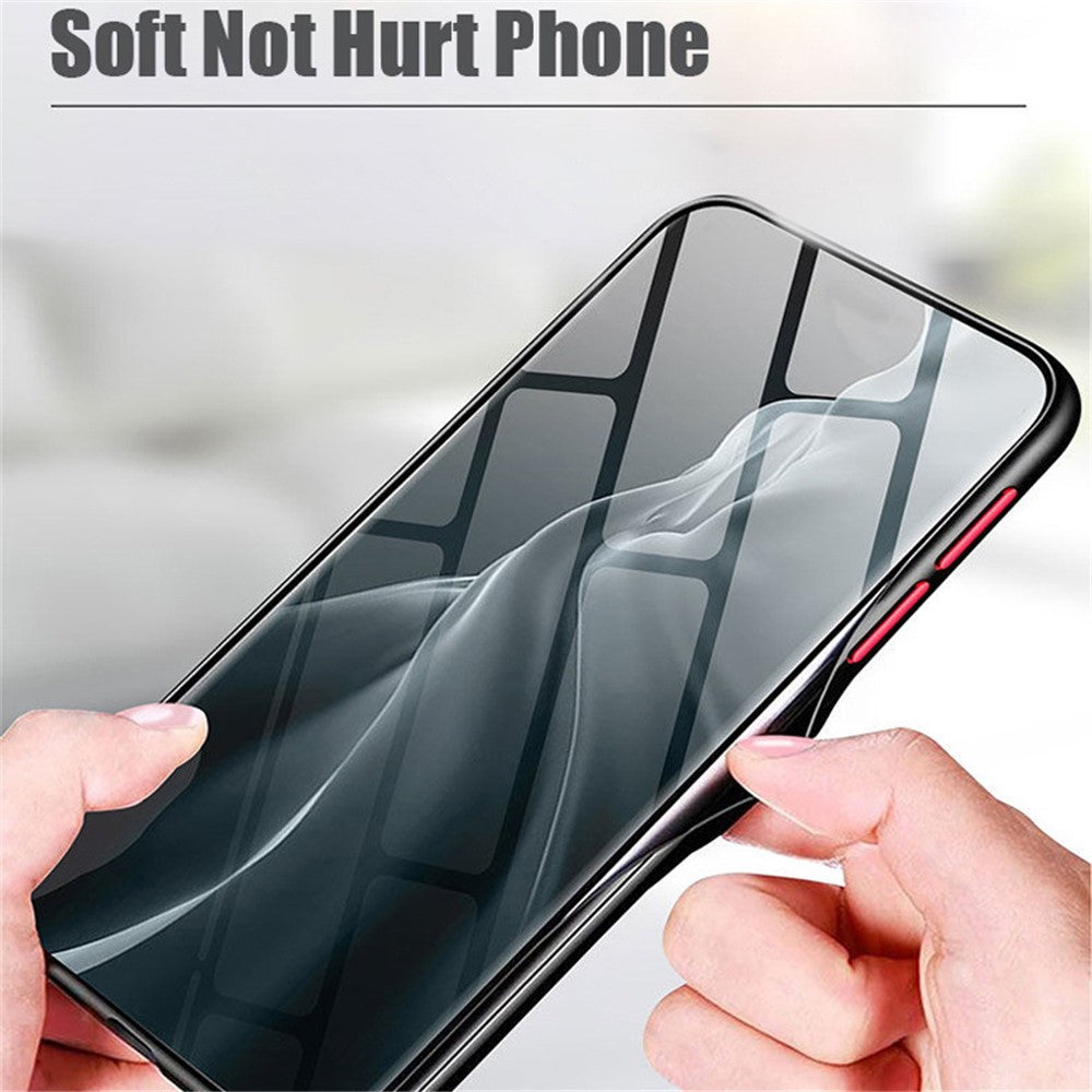 Til Samsung Galaxy A16 5G / 4G Cover TPU + PC Mat Anti-fald Telefonbagside