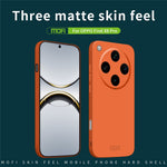 MOFI För Oppo Find X8 Pro 5G mobilskal JK Qin-serien Skin-Touch Matt Anti-fingeravtryck Baksida