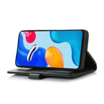 For Xiaomi Redmi Note 14 5G Case Cowhide Texture Leather Wallet Phone Cover with Stand