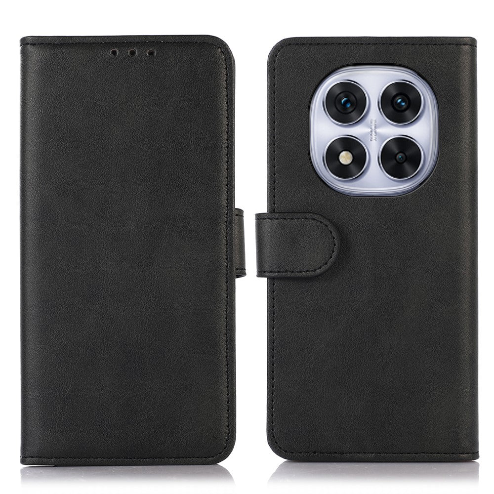For Xiaomi Redmi Note 14 Pro 4G Case Cowhide Texture Leather Wallet Phone Cover with Stand