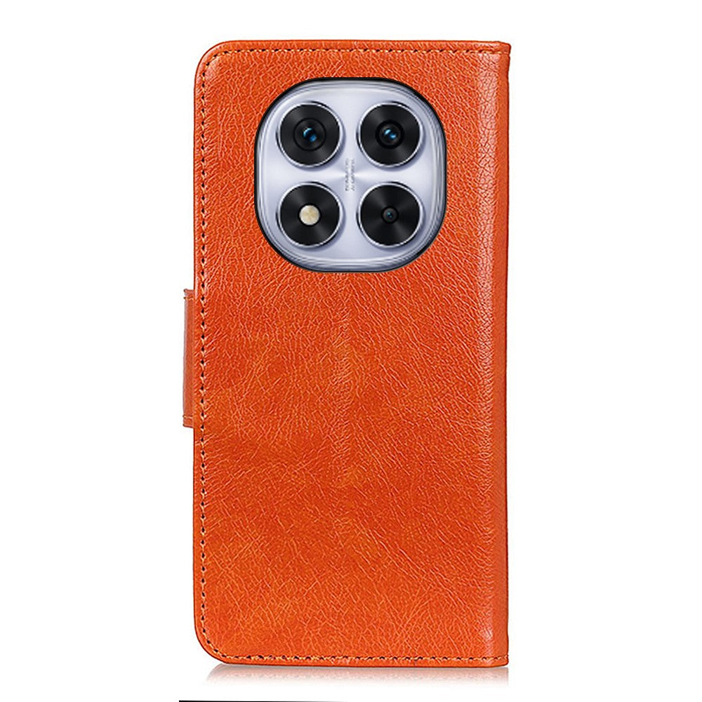 For Xiaomi Redmi Note 14 Pro 4G Case Nappa Texture Split Leather Wallet Phone Cover