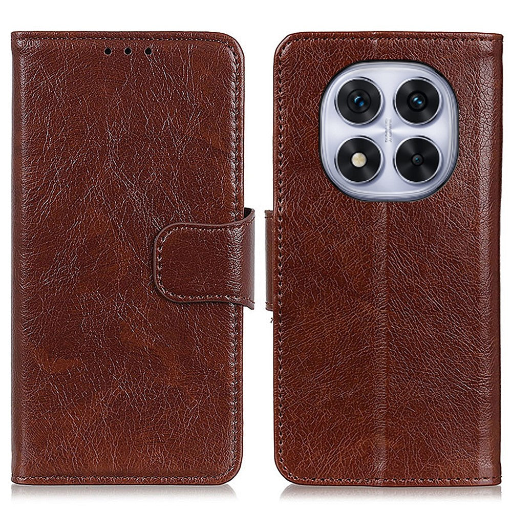 For Xiaomi Redmi Note 14 Pro 4G Case Nappa Texture Split Leather Wallet Phone Cover