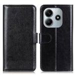 For Xiaomi Redmi Note 14 5G Case Crazy Horse Texture PU Leather Phone Stand Cover